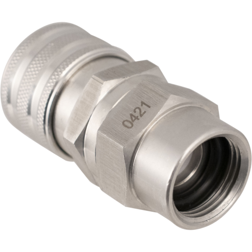 K-Lok Female x Female Beer Thread Keg Tap Coupler Quick Disconnect (QD) - KL04916: The Ultimate Draft Solution