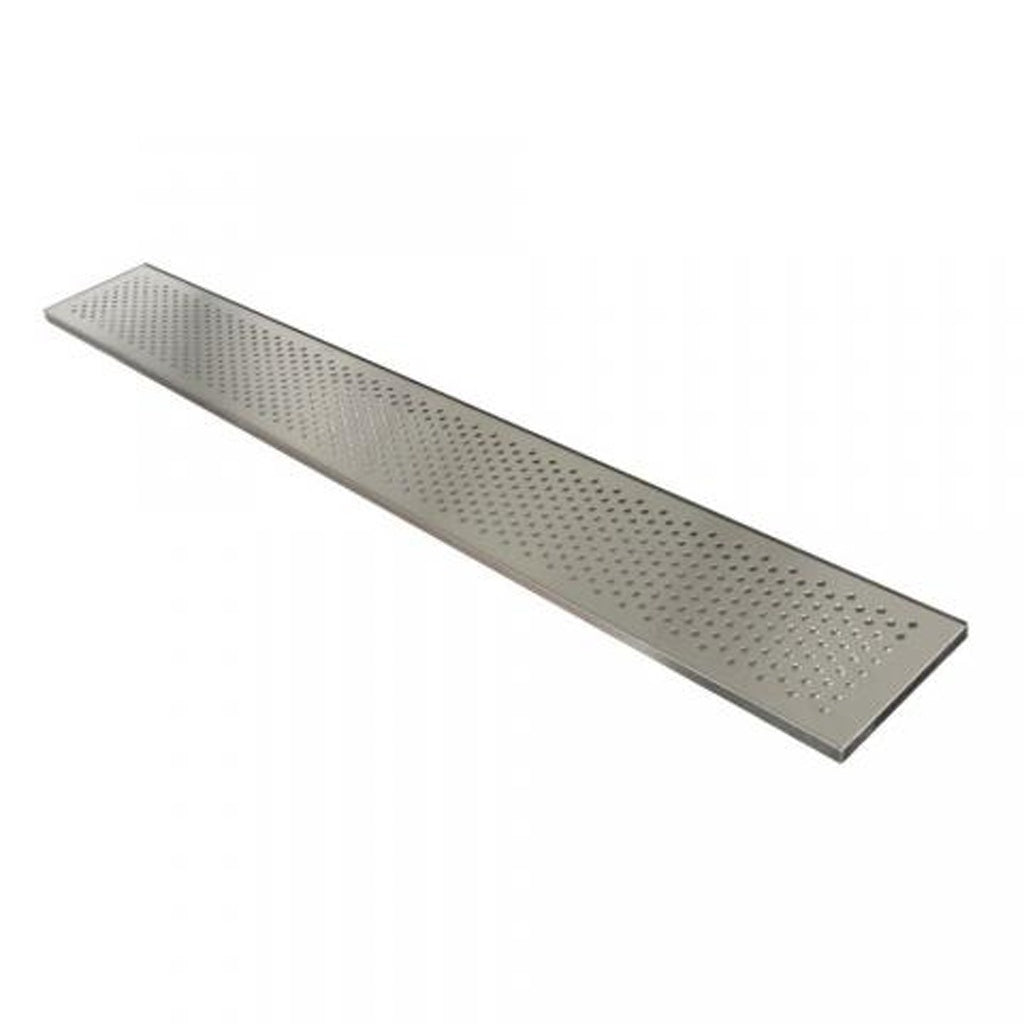 C-M Drain with 2-Pc Tubes: 8in Wide x 62in Long - Ideal for Counter Mounts!