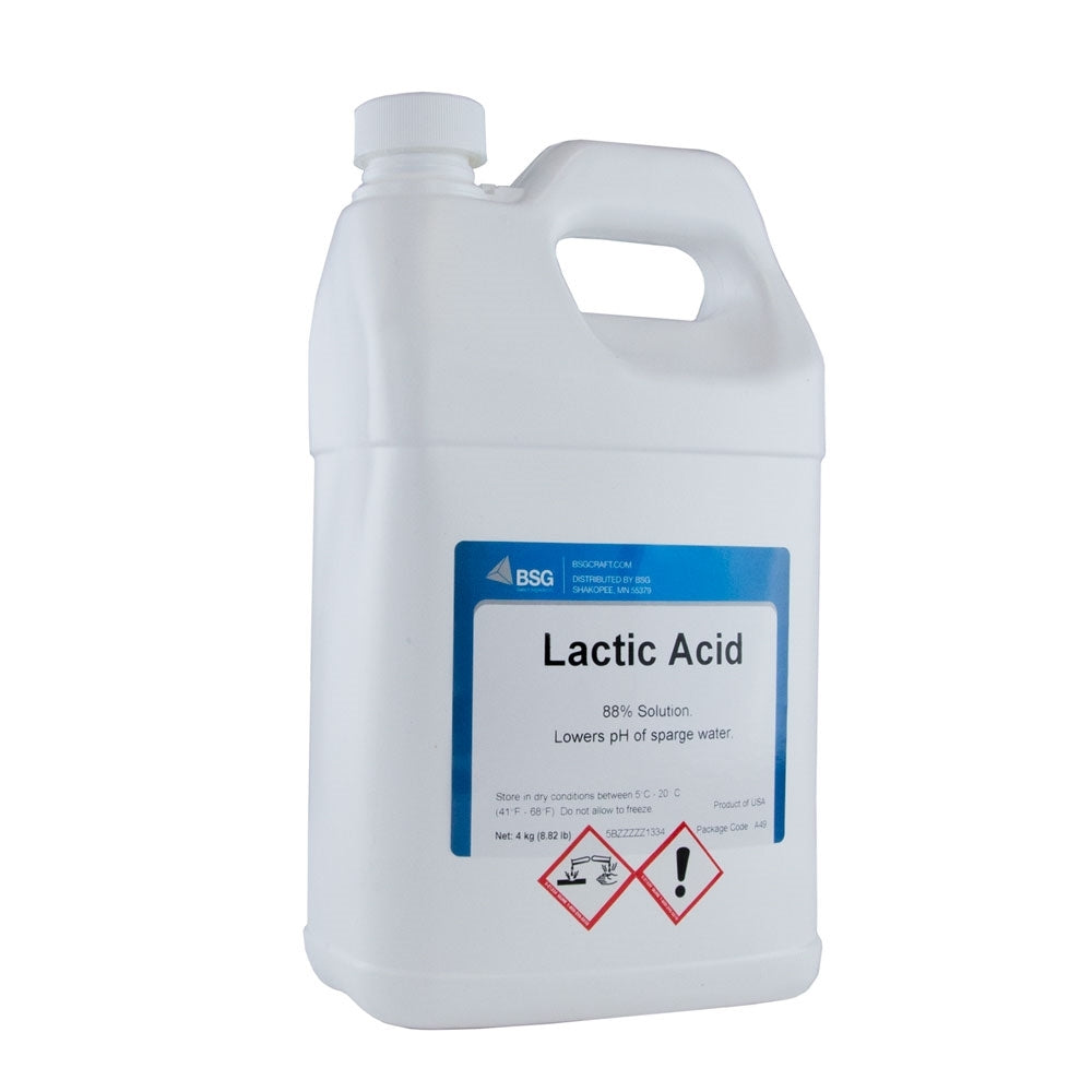 4kg (8.8lb) Lactic Acid - Perfect for Precise pH Control in Brewing