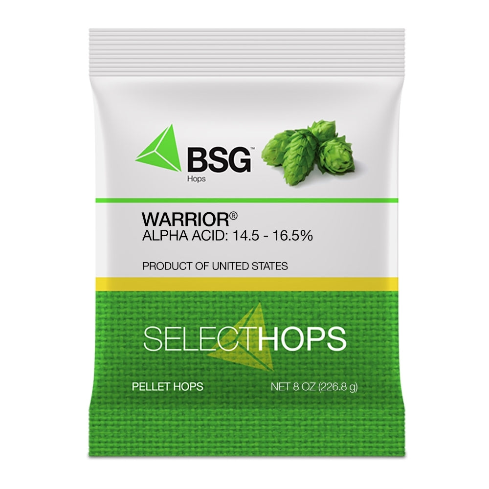 Warrior Hop Pellets 8oz - The American Hop Powerhouse!