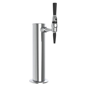 Cool Cold Brew Coffee Tower with Single Faucet - Air Cooled Stainless Steel Marvel