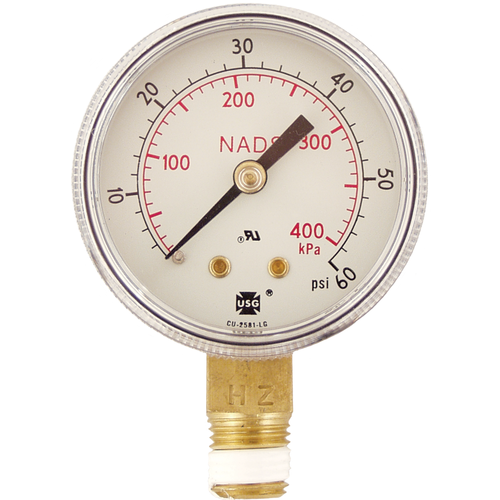 Low-Pressure Magic: 0 - 60 psi Pressure Gauge