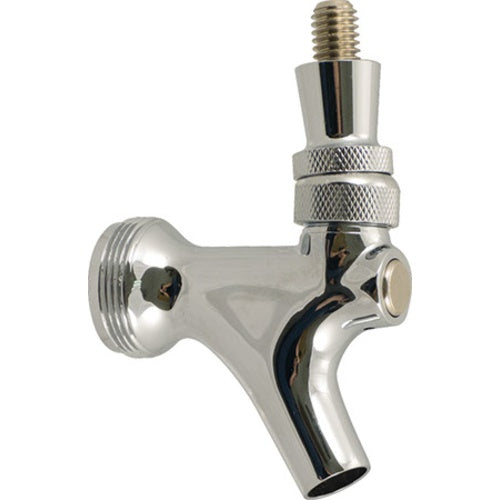 Stunning Chrome Beer Tap Draft Faucet with Brass Lever - Upgrade Your Pour Now!
