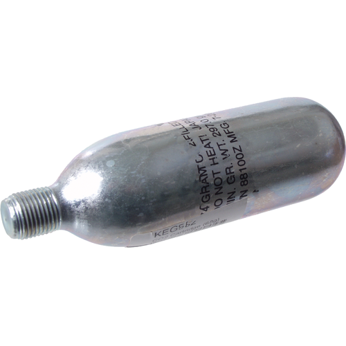 KegLand KL16889 74g Threaded Disposable Mini CO2 Cartridge - Power Your Mobile Beer!