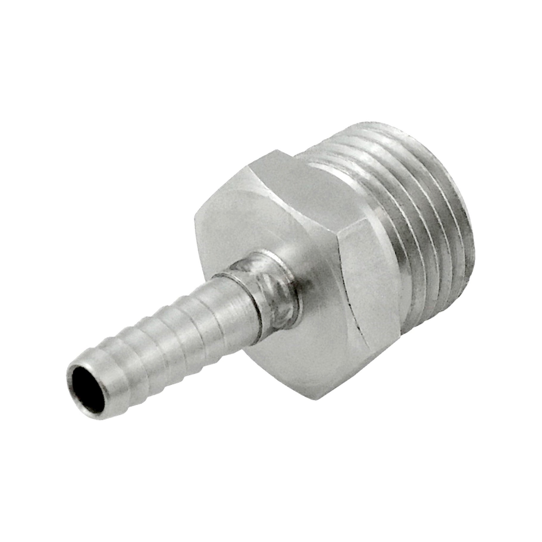 Premium 304 S/S Male Co2 Hose Stem - 1/4inB