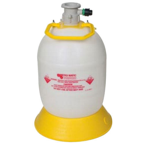 Micro Matic 3.9 Gallon D Style Beer Tap Cleaning Bottle - M15-801147: Ensure Perfect Tasting Beer!