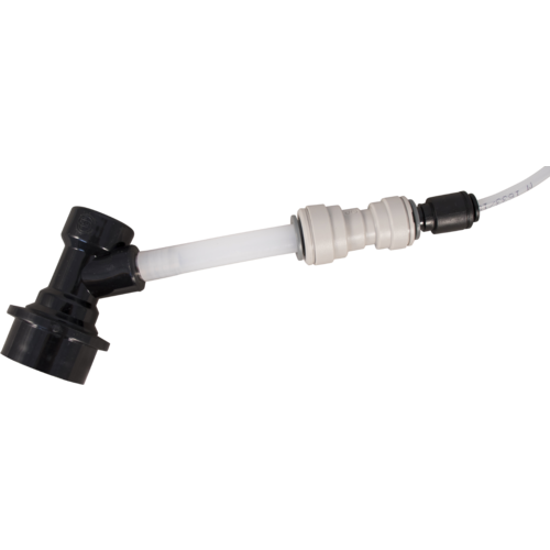 WilliamsWarn Premium Beer Dispense Line with Durable Plastic Tap