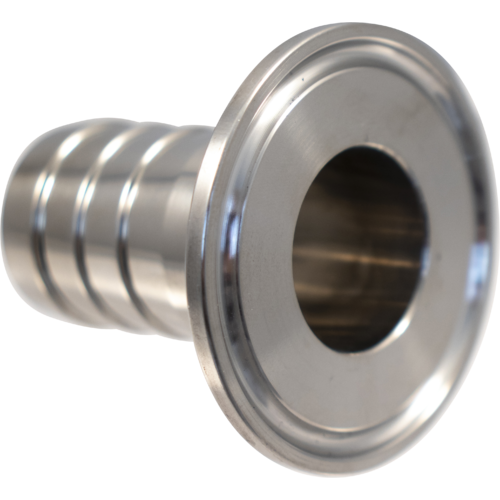 Amazing 1 in. x 1.5 in. Short Stainless Tri-Clamp Barb