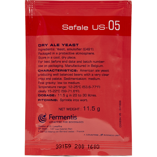8-Pack Fermentis Safale US-05: Unleash American Ale Magic!