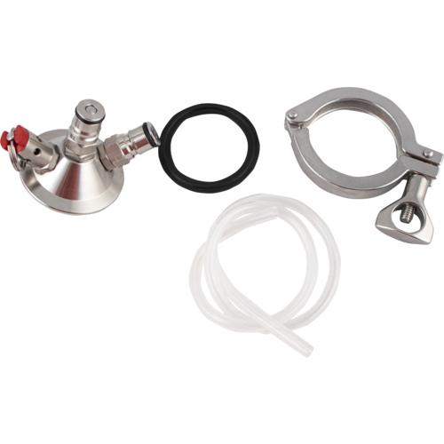 KegLand KL10610: Revolutionary 2-Inch Tri-Clamp Ball Lock Adapter Tapping Head for Sanke Kegs