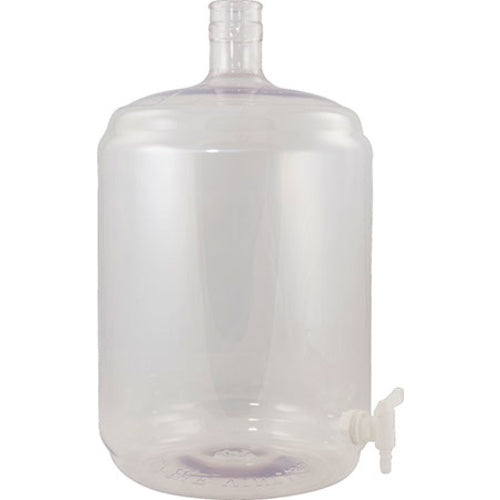 Amazing 6-Gallon Ported Plastic PET Carboy (Spigot Not Included)