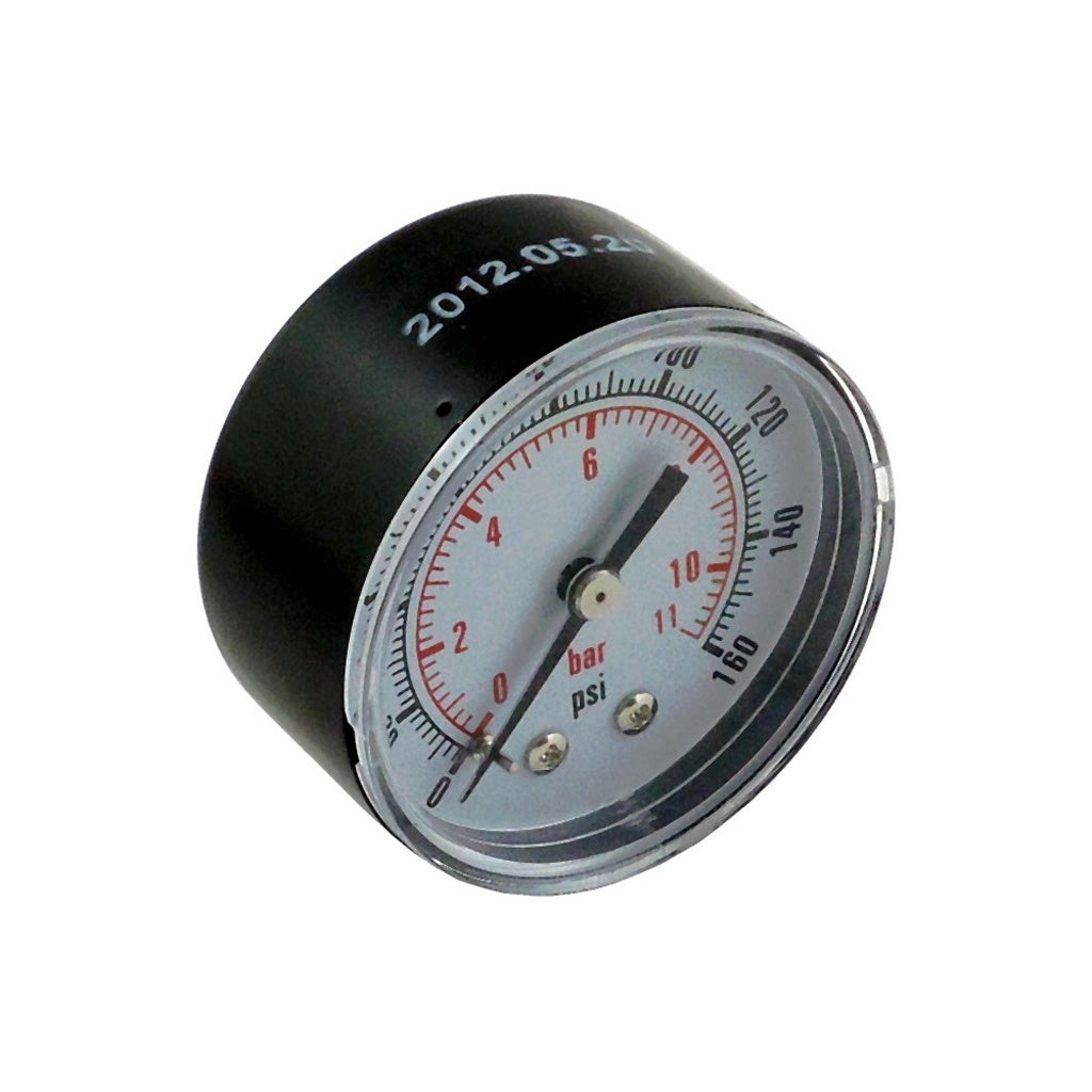 2-inch Diameter Gauge with 1/4-inch MPT Back Mount - 160 Psi for Watts Water Pressure Regulators