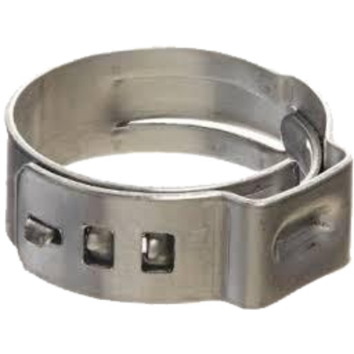 Premium 3/4 in. OD Stepless Hose Clamps - 20 Pack for Your Draft System