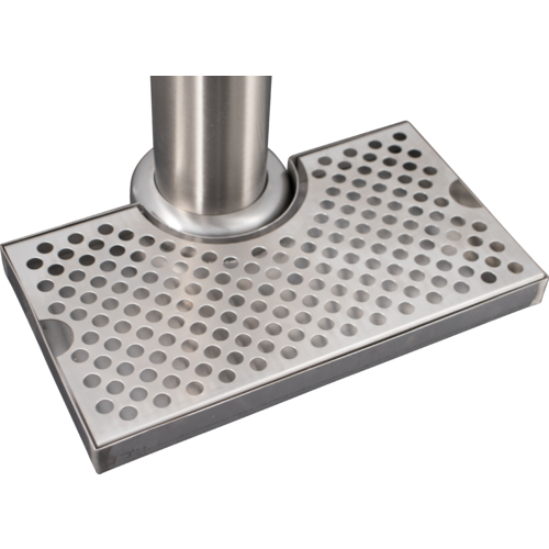 12-Inch Stainless Steel Wrap Around Drip Tray - KL01427