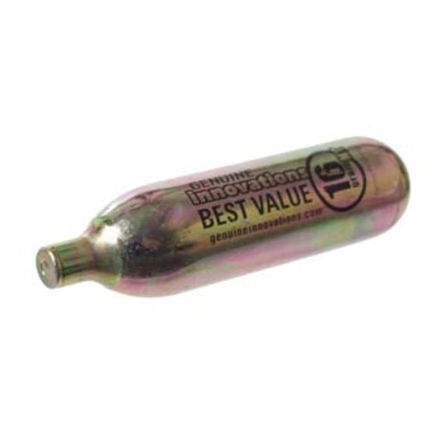 Leland TapGas 6-Pack 16g Mini Disposable CO2 Cartridges - Perfect for On-the-Go Brewers!