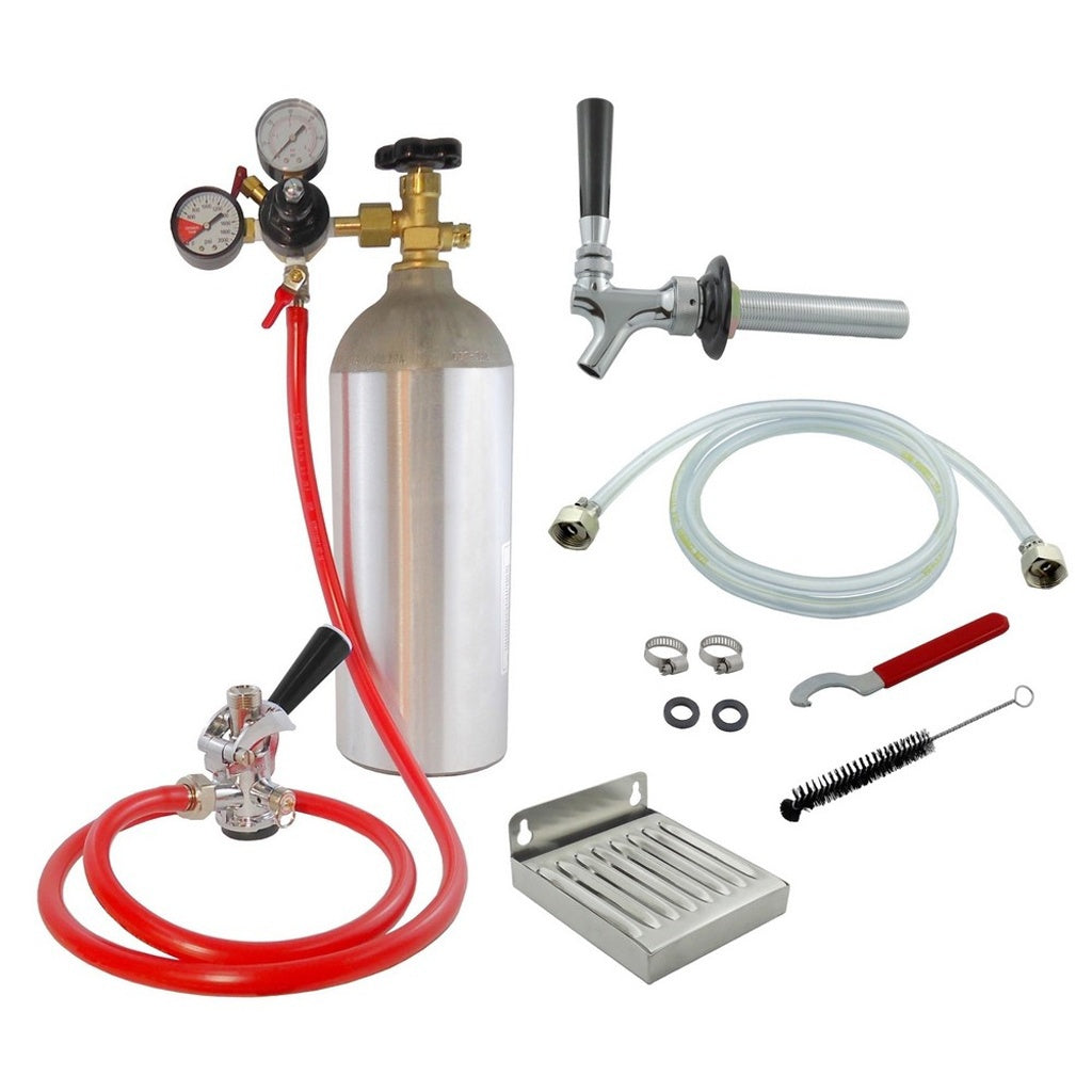 American Sanke Refrigerator Conversion Kit with Empty Cylinder