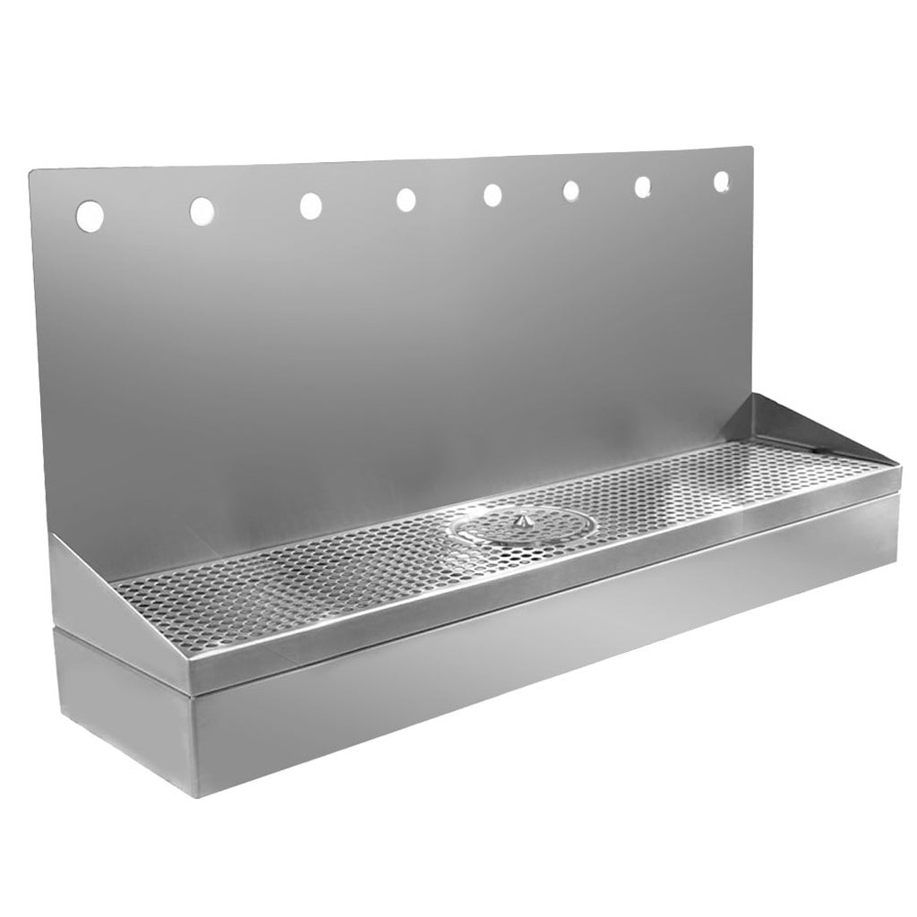 Amazing 48-inch 8-Faucet Wall-Mount Growler Station with Rinser - Get Yours Now!