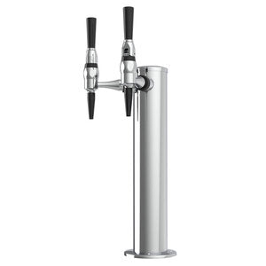 Stunning 3” Column Coffee Double Tap Tower - 14' Tall & Air Cooled