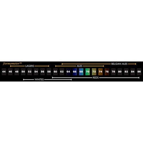 MagicGrip Homebrew Thermometer - Stick-On Fermentation Wizard