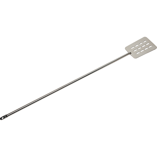 26-Inch Stainless Steel Mash Paddle with Slotted Holes