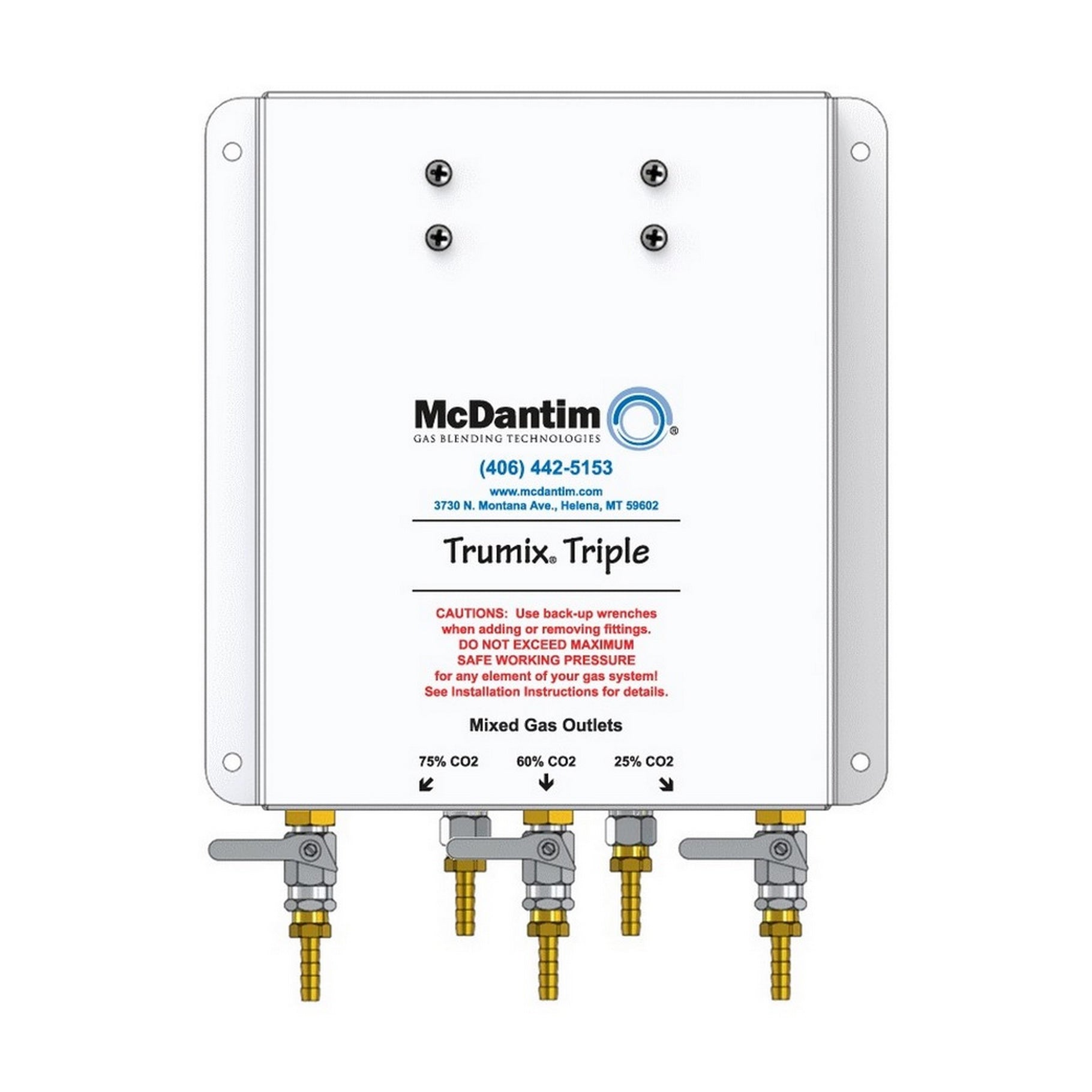 McDant's Trumix Triple CO2 Gas Blender - Unleash Perfect Gas Mixtures!