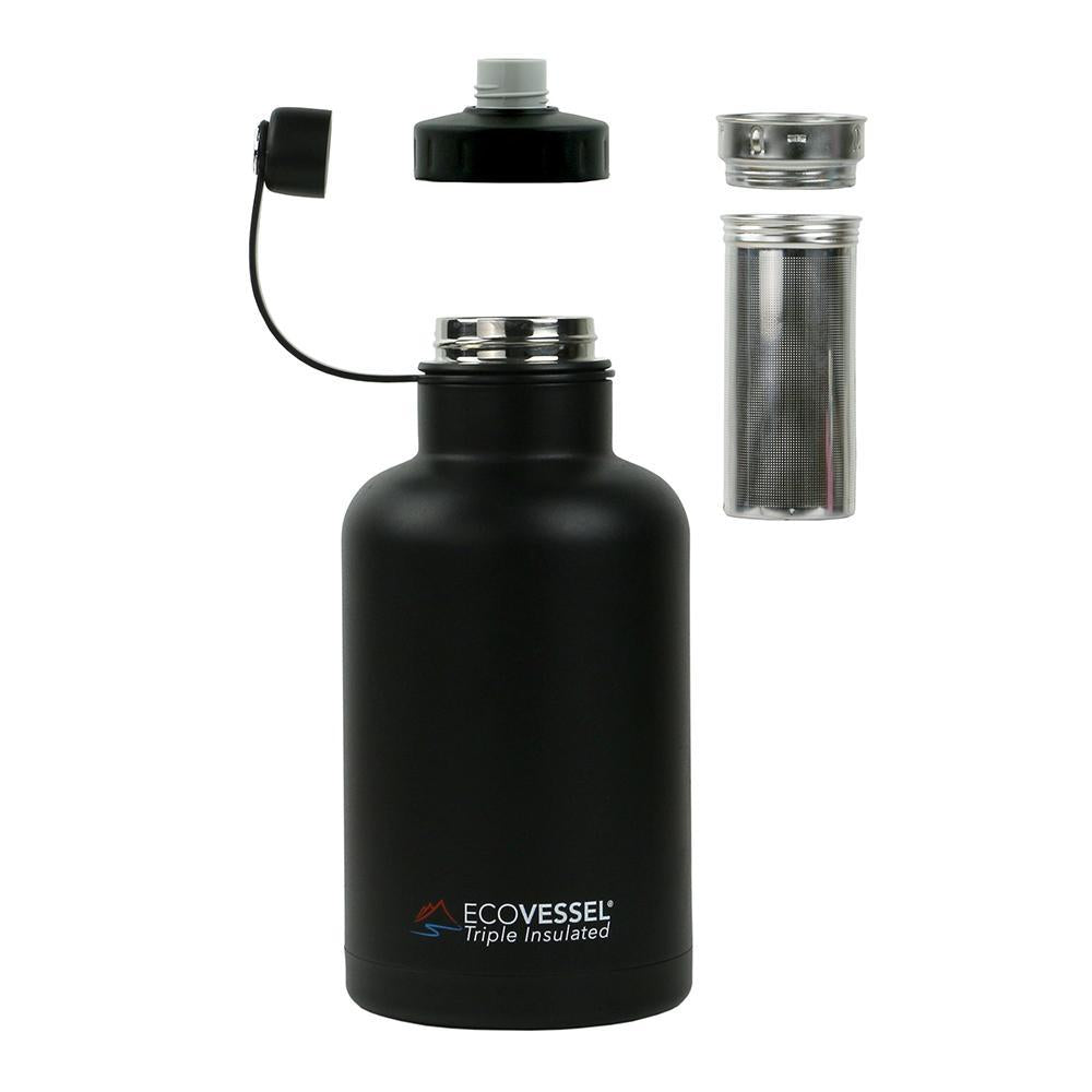 EcoVessel Boss Triple - Insulated 64 oz. Growler: The Ultimate Beverage Companion