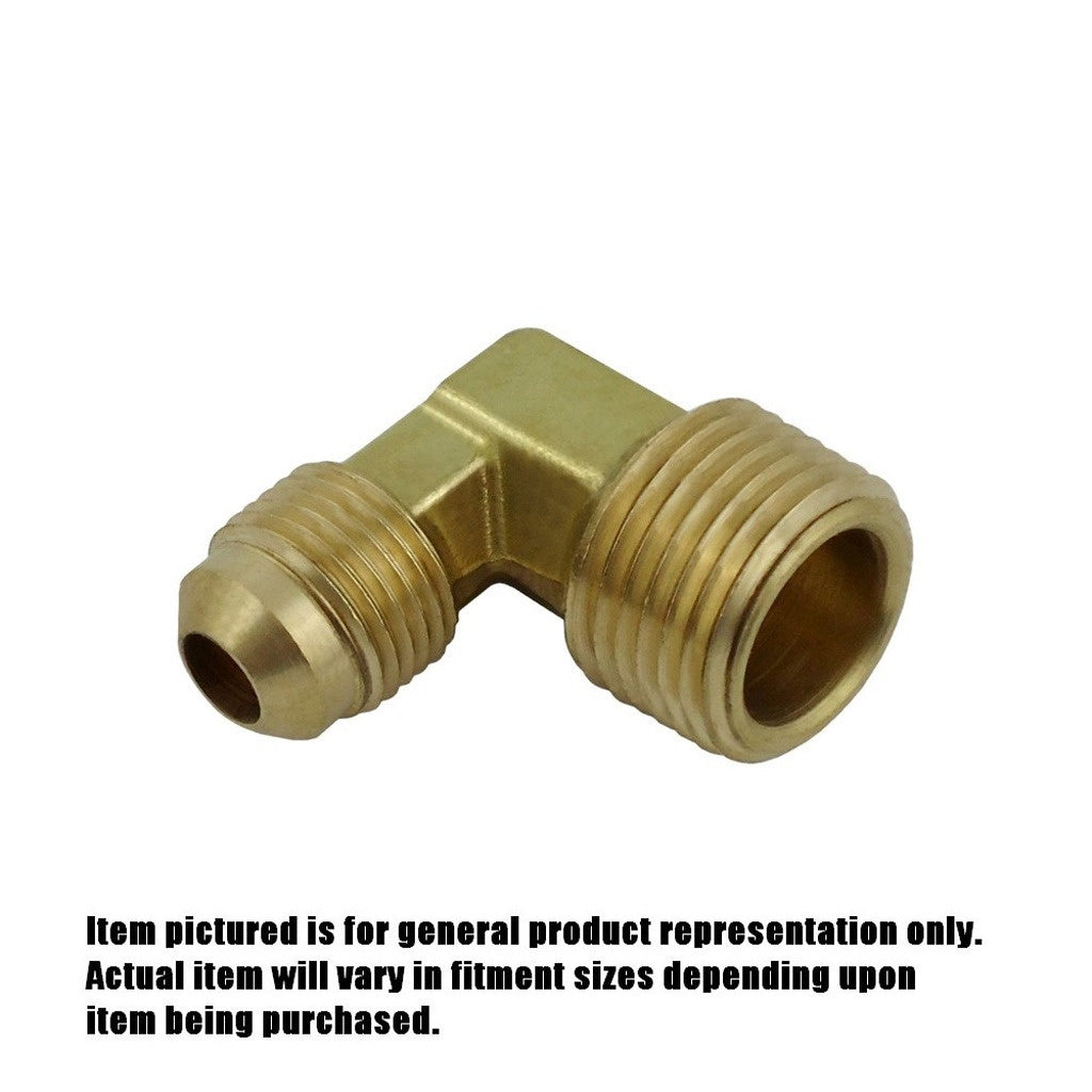 Amazing 90 Elbow - 3/8in MFL to 1/2in MPT Brass for Your Fittings Needs