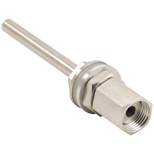 KegLand KL01908 1/2 Inch BSP 304 Stainless Solid Thread Weldless Thermowell - Precise Temperature Measuring Solution
