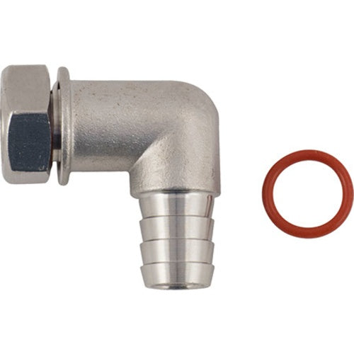 Ss Brewtech Blow Off Barb - The Perfect 1/2 in Elbow for Your Ss BrewTech Fermenter Lids! BO-AFL-001