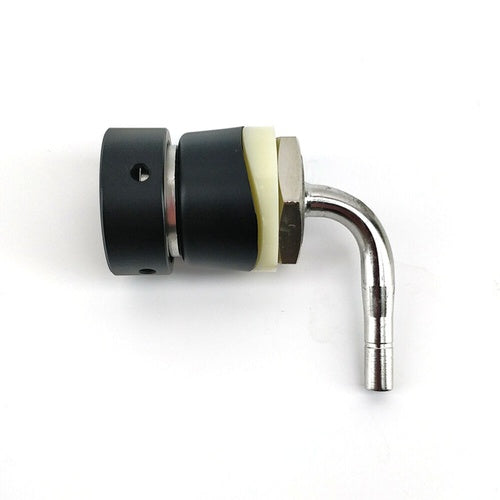 Matte Black Beer Faucet Tower Shank - KL20084 with Duotight Compatible Barb