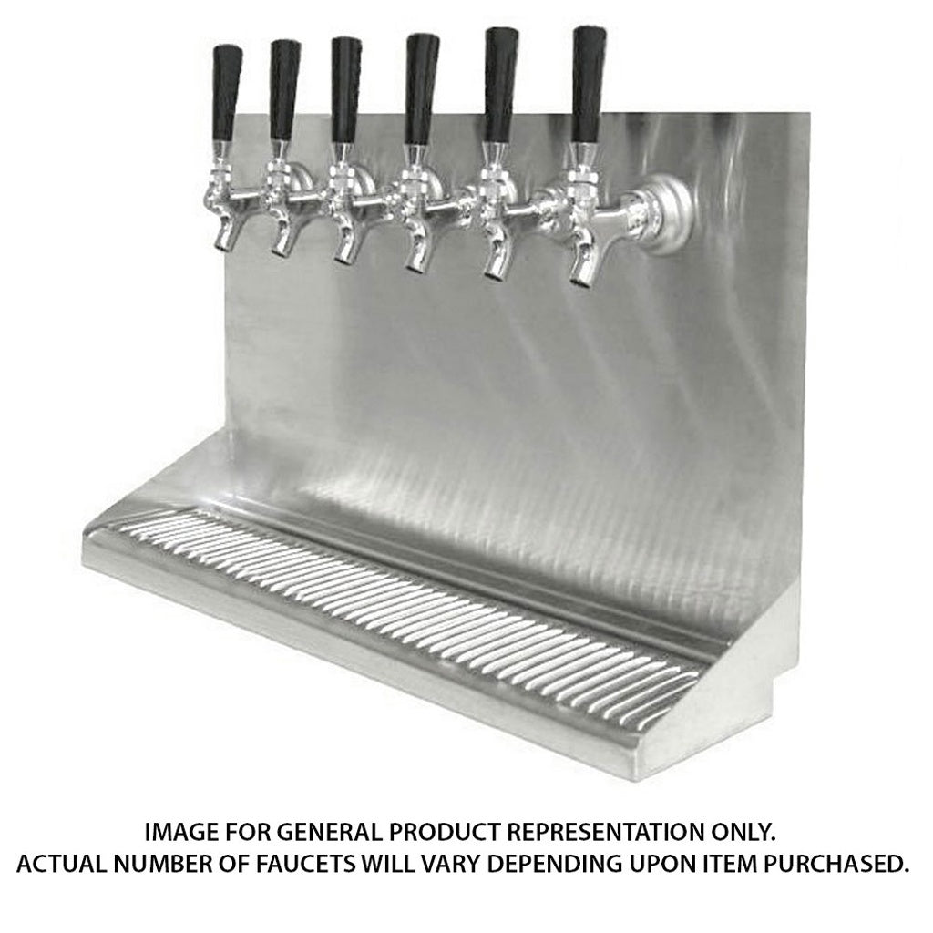 Stunning 3-Tap Under Bar Air Dispenser - Sleek Stainless Steel with Chrome Finish