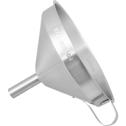 6-Inch Premium Stainless Steel Funnel with Filter Screen - Your Ultimate Kitchen Helper