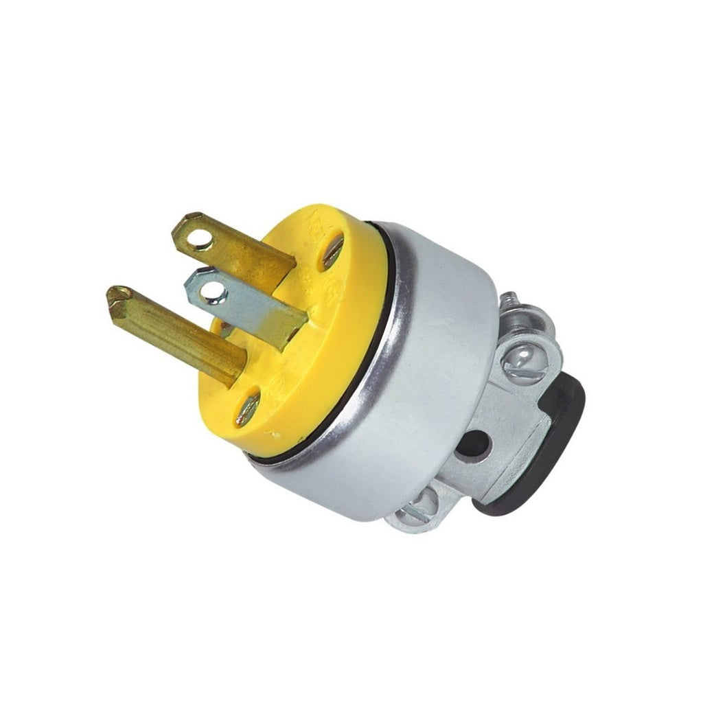Powerful Heavy Duty 15 - Amp 3 - Wire 125V Male Plug for All Needs