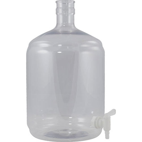 Premium 3-Gallon Plastic PET Carboy with Spigot - Ideal for Fermentation
