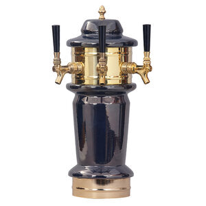 Monaco Ceramic Tower - Glycol-Cooled - 3 Faucets: A Cool and Convenient Solution