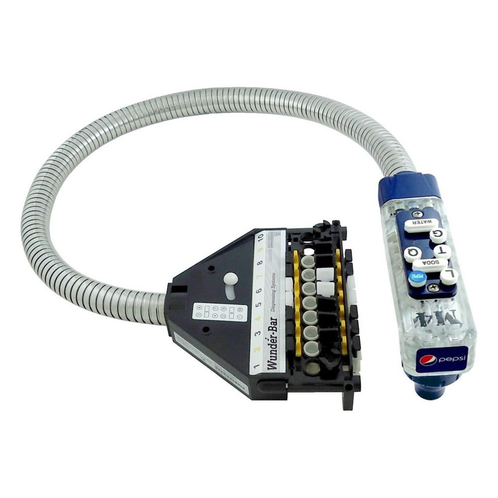 Wunder-Bar Blue 7-Btn Postmix Bar Gun - Quick Disconnect!