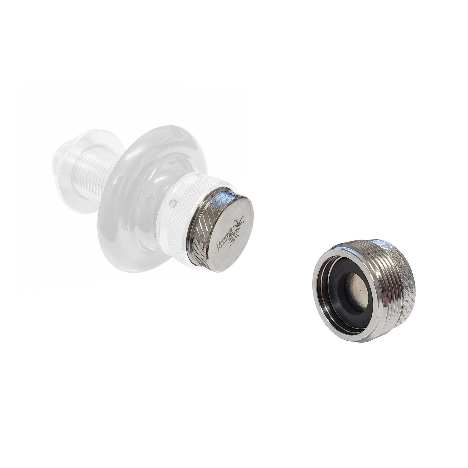 Stunning Plated Brass Faucet Plug with Washer - Get Yours Now!