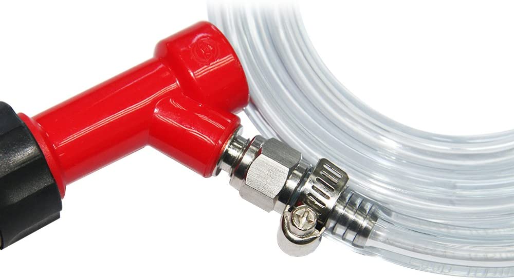 Get Your Home Brewing on Point with This 3/16 inch Pin Lock Beer Line Assembly & Picnic Tap, 5ft Beer Line Included!