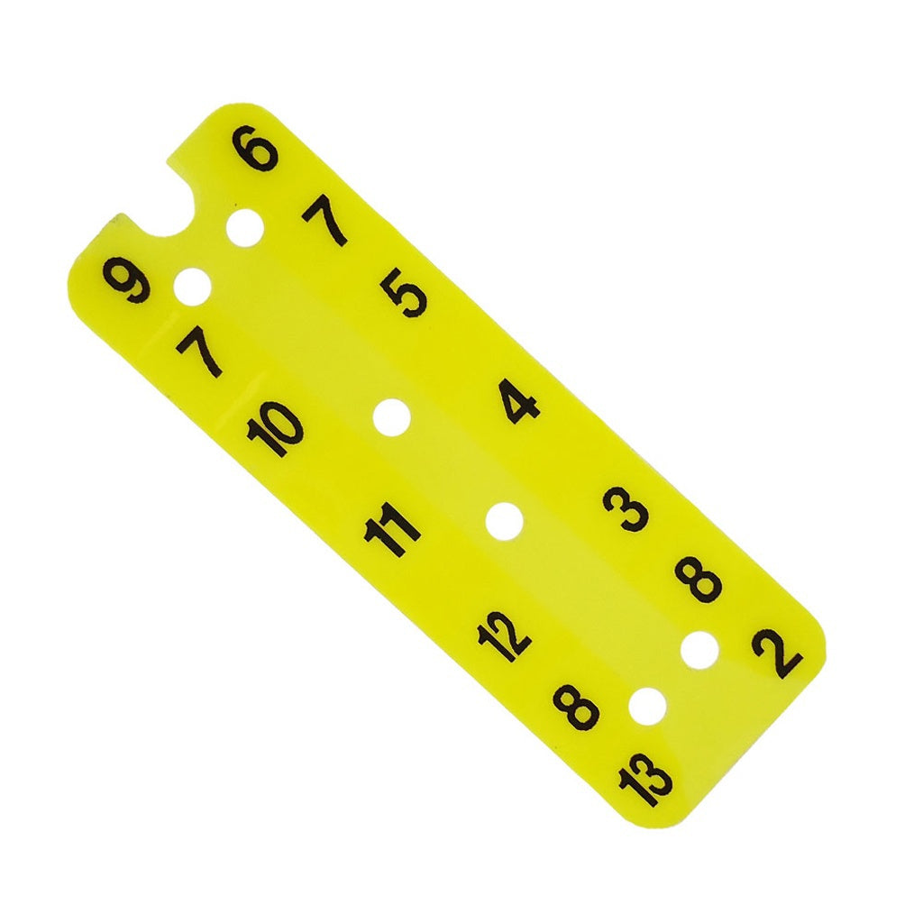 Amazing 12-Button Locking Hat Plate