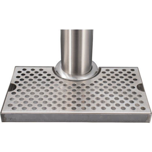 12-Inch Stainless Steel Wrap Around Drip Tray - KL01427