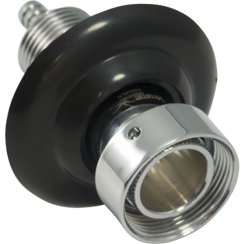 2.5-Inch Long Draft Beer Faucet Shank Assembly with 3/16-Inch Barb - Ideal for Home Bars
