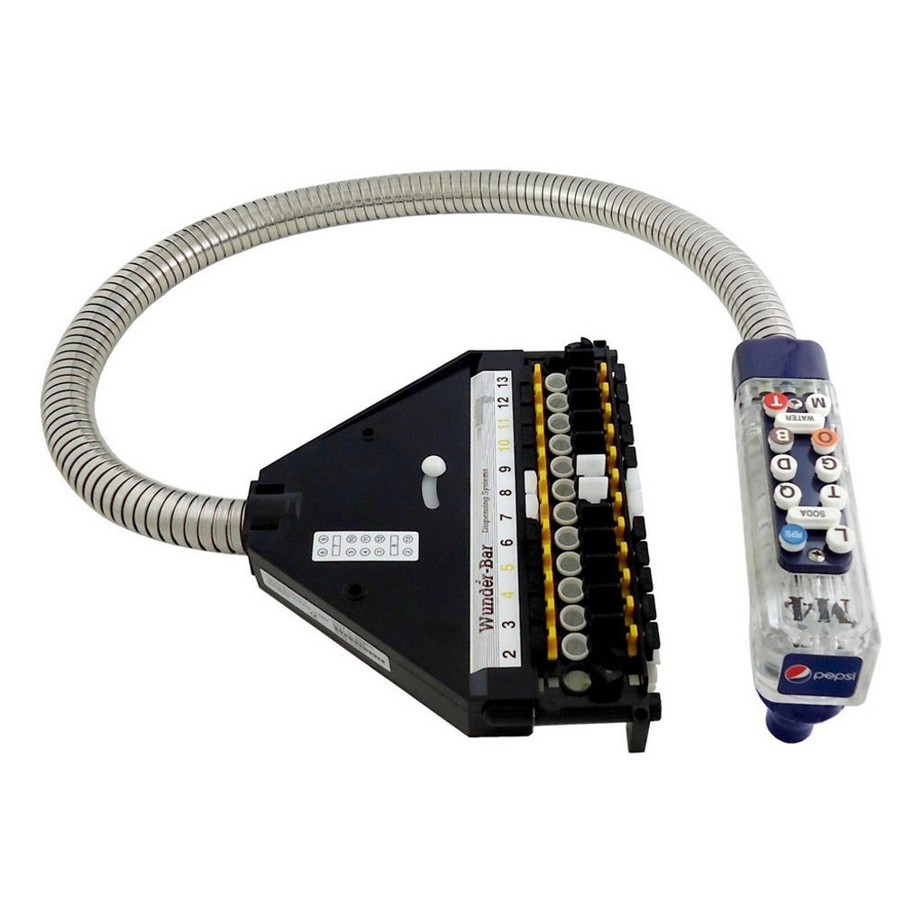 Bar Gun-Qd Post 10-Btn 6-Carb/2-Non Blue - Revolutionary Dispenser