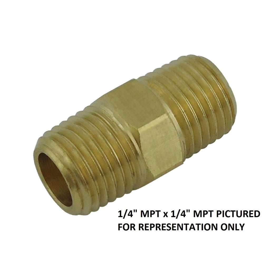 Amazing 3/4inMpt X 3/4inMpt Brass Hex Nipple - Get Yours Now!