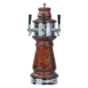 Vienna Ceramic Three Tap Tower - Glycol Cooled: Potter's Dream Coffee Solution