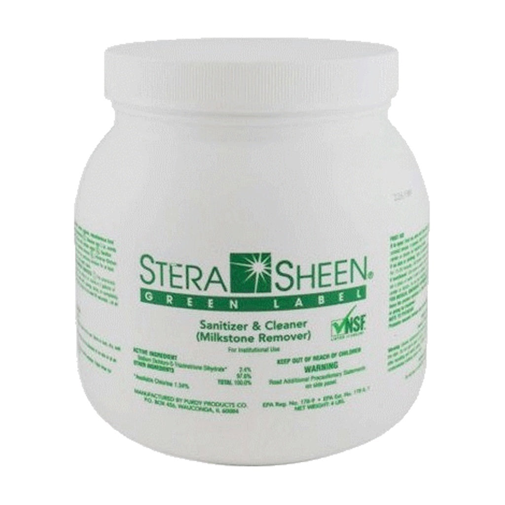 Stera-Sheen Green Label 4 Lb: Your Ultimate Beverage Industry Cleaner