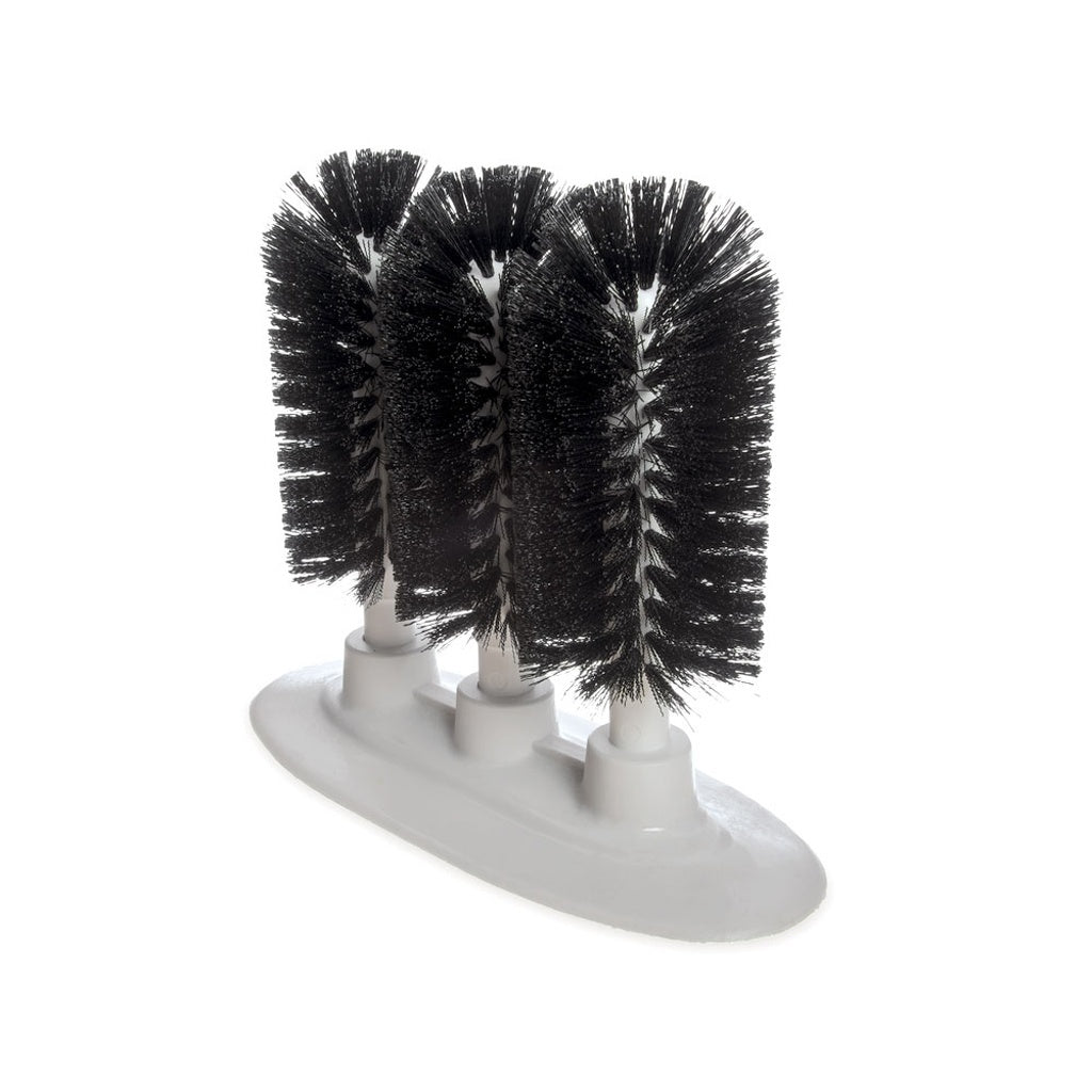 Bar Maid® 3-Brush Manual Glass Washer - Compact & Efficient
