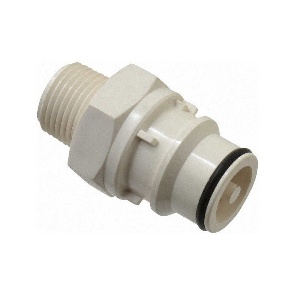Male Quick Disc 1/2in MPT with Shutoff - HFC35: The Ultimate Male Connector