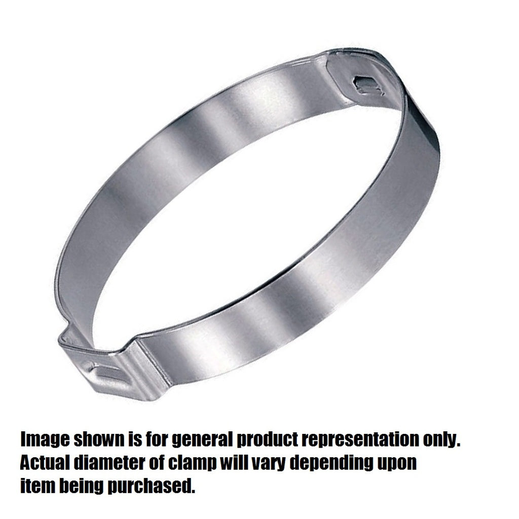 One-Ear Oetiker Stainless Steel Clamp (Size Range: 0.382 - 0.445)