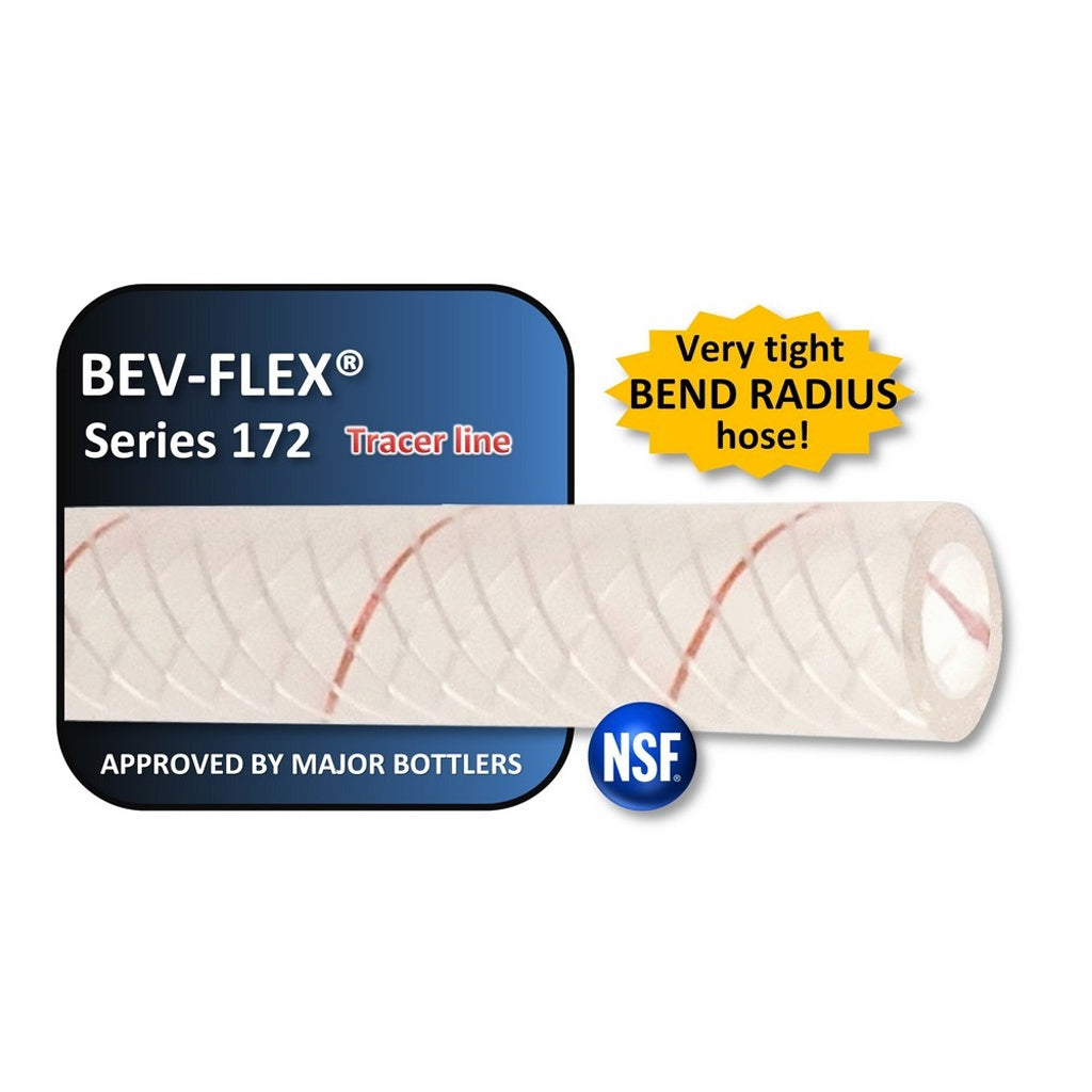 100-Foot Bev-Flex Poly Tubing #172 - 3/8