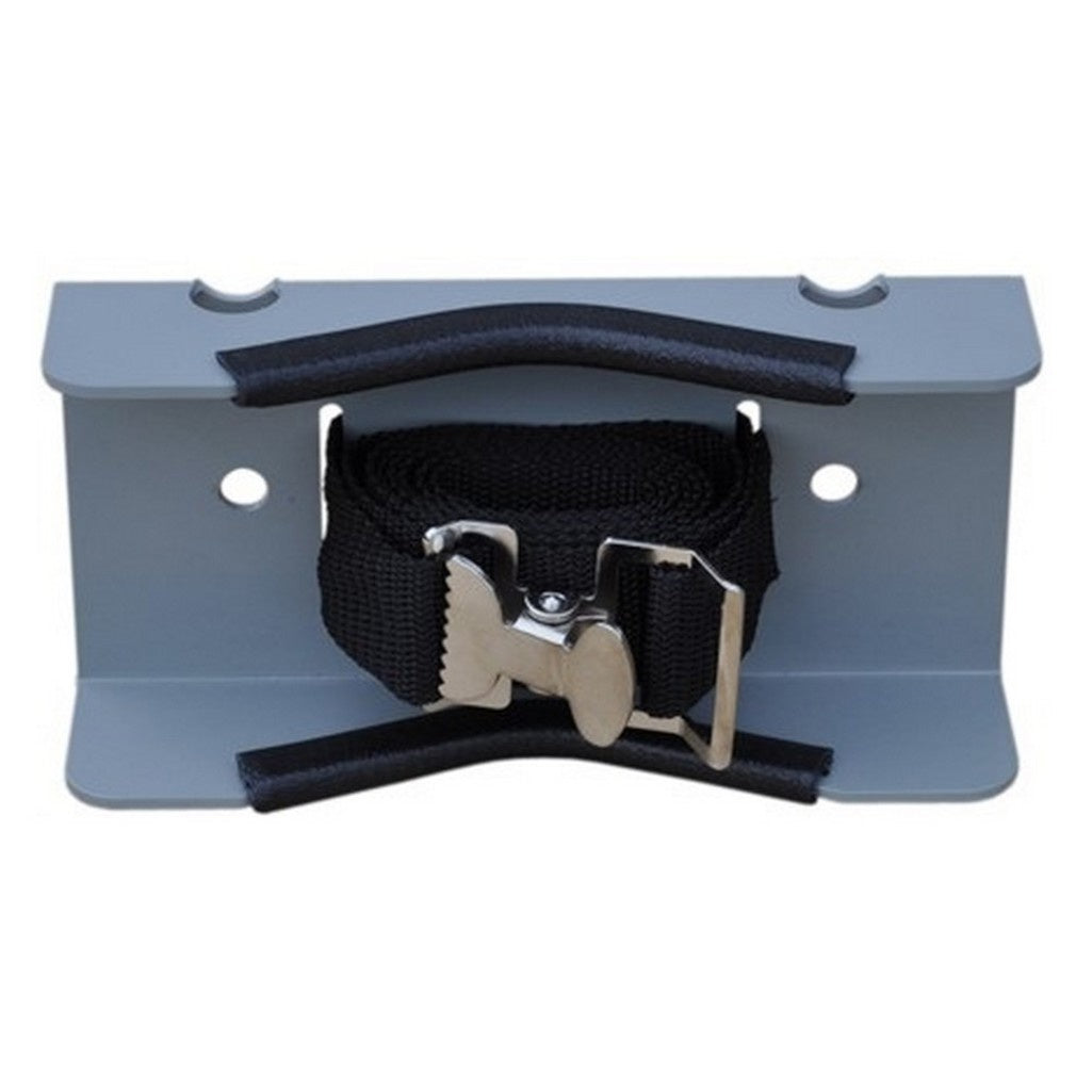 Single Gas Cylinder Bracket with Strap - Secure Your Cylinders Now!